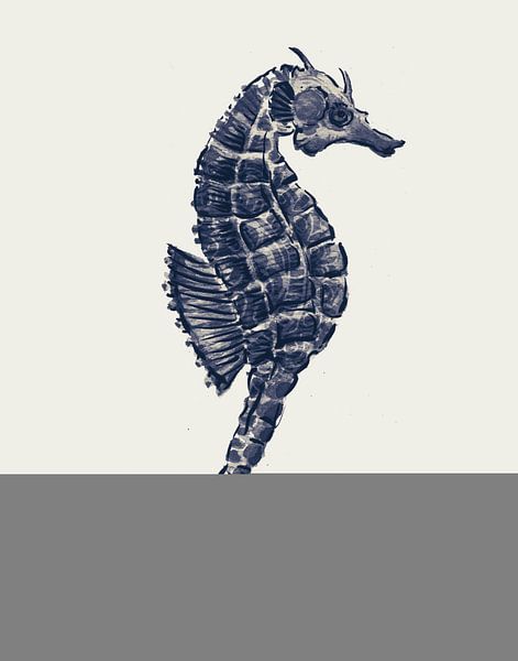Ocean Finds VI Navy, Daphne Brissonnet by Wild Apple