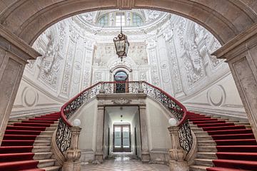 An abandoned palace and its beautiful stairwell by Patrick Löbler