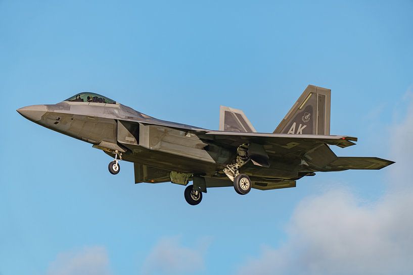 USAF Lockheed Martin F-22 Raptor à Leeuwarden. par Jaap van den Berg