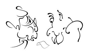 Professor und Student