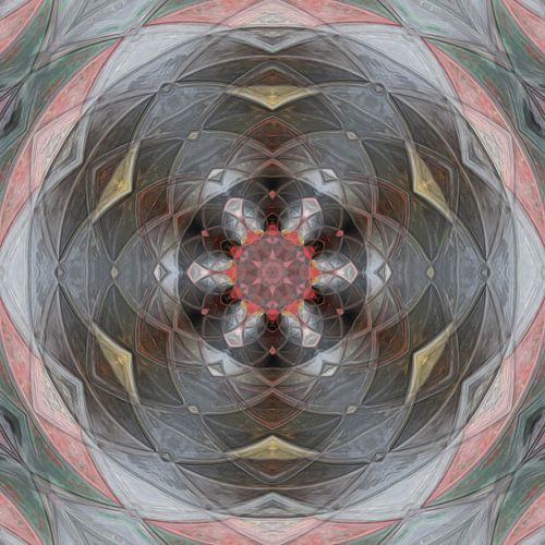 Abstrakte Blume Muster Mandala
