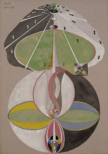 Hilma af Klint - De Boom der Kennis nr.5