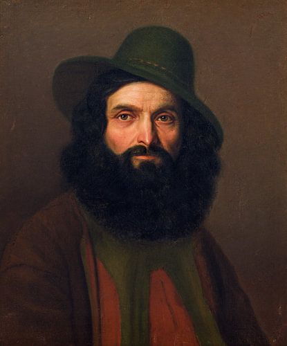 Franz von Defregger, agriculteur tyrolien, années 1870 sur Atelier Liesjes