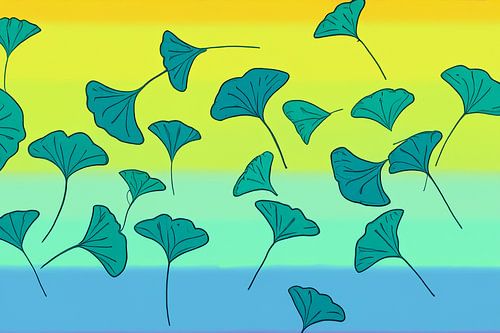 Feuilles de ginkgo