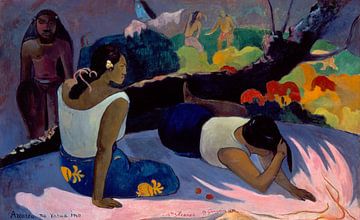Reclining Tahitian Women (Arearea no varua ino), Paul Gauguin