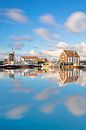 Haven van Oudeschild tijdens een windstille wintermorgen.. van Justin Sinner Photography ( Fotograaf op Texel) thumbnail