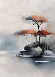 ZEN: Japanischer Steingarten