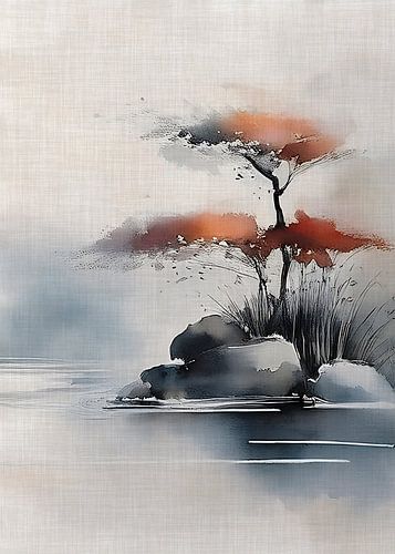 ZEN: Japanse Rotstuin