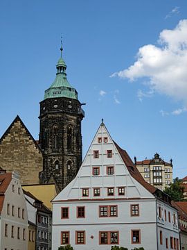 Stadsgezicht van Pirna van Katrin May