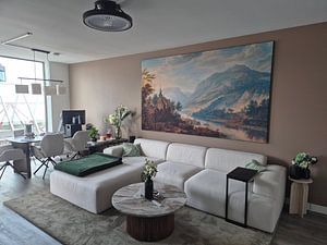 View of the Rhine River near Reineck, Herman Saftleven