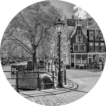 Reguliersgracht hoek Prinsengracht in Amsterdam. van Don Fonzarelli