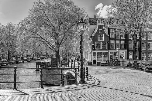 Reguliersgracht coin Prinsengracht à Amsterdam. sur Don Fonzarelli