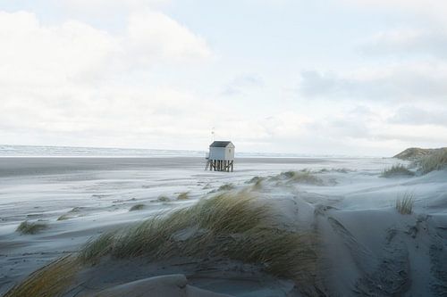 Rettungsboot-Häuschen auf Terschelling