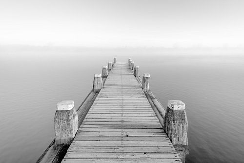 Aanlegsteiger in het Eemmeer