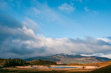 Landschaft in Perthshire, Schottland, an einem schönen Herbsttag von Sjoerd van der Wal Fotografie