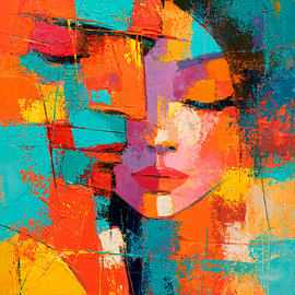 Colorful Couple