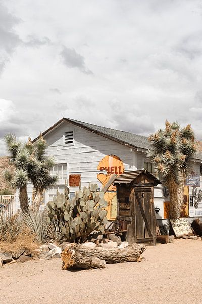 Old Barn Along Historic Route 66 in Arizona by Henrike Schenk