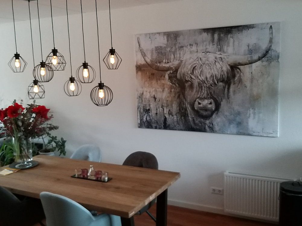 Vache Highland II par l'Atelier Paint-Ing