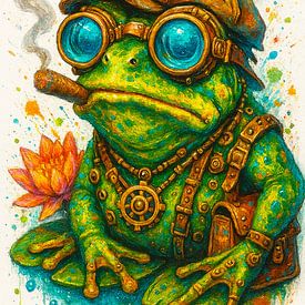 Steampunk Pond Rebel by Digital Picture Art