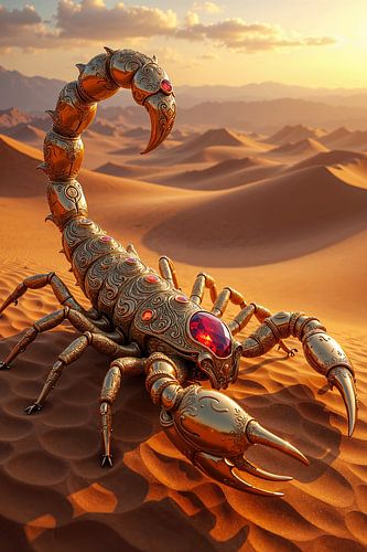 Fantasy Deluxe: XEROTHYX – De gouden schorpioen in de woestijn