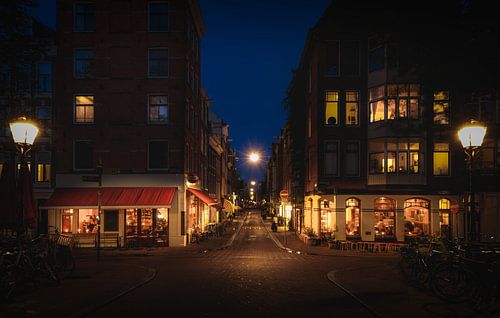 Scène de rue du Blauwburgwal