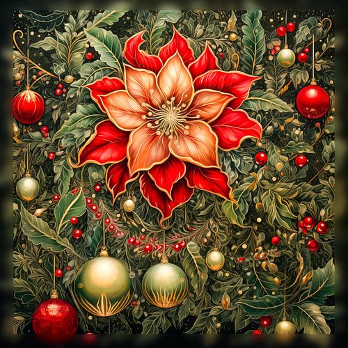 Euphorbia pulcherrima, traditionele kerst plant