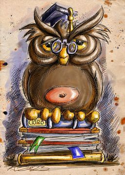 The Owl of Minerva by Berliner Bildermann