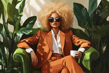 Kaffee & Dschungel-Chic II von Bianca ter Riet