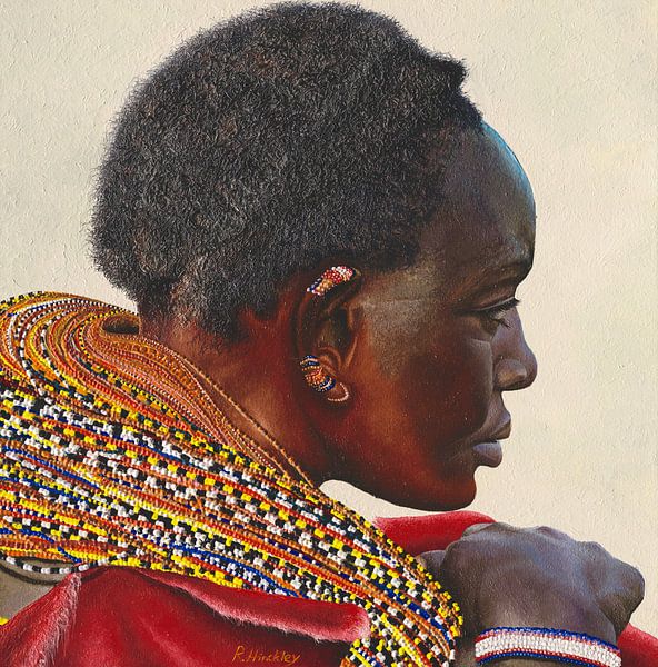 Samburu-Stammesfrau von Russell Hinckley