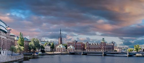 Stockholm golden hour