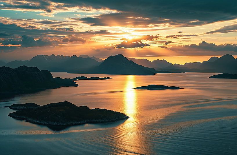 Sonnenaufgang am Atlantik von fernlichtsicht