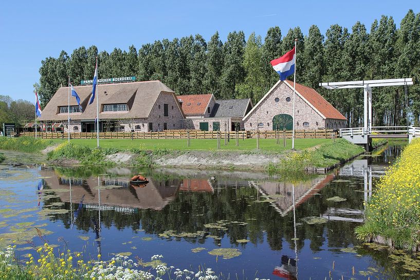 Pfannkuchenfarm in Leiderdorp von Carel van der Lippe