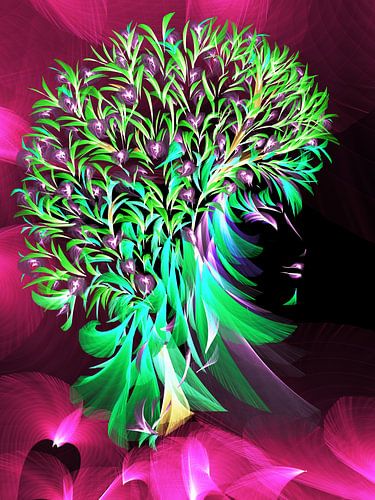 Magischer Baum der Liebe Lebensbaum Baum des Lebens