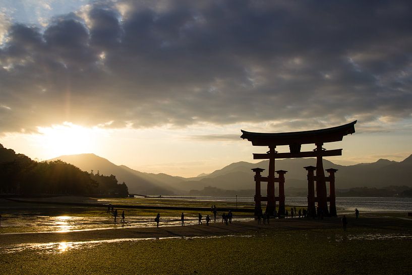 Itsukushimashrine, Miyajima, Japon par Marcel Alsemgeest