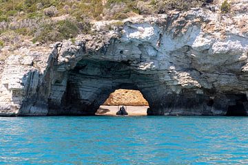 Passage in the rocks at Gargano by Jolanda van Eek en Ron de Jong