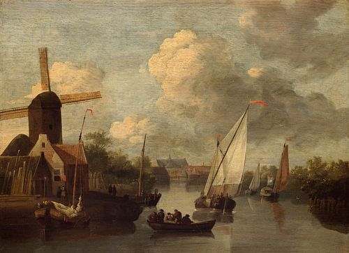 Alkmaar gezien vanaf het Zeglis, Wigerus Vitringa