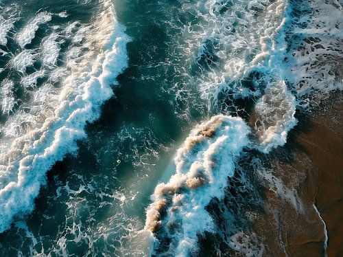 On the road by the sea