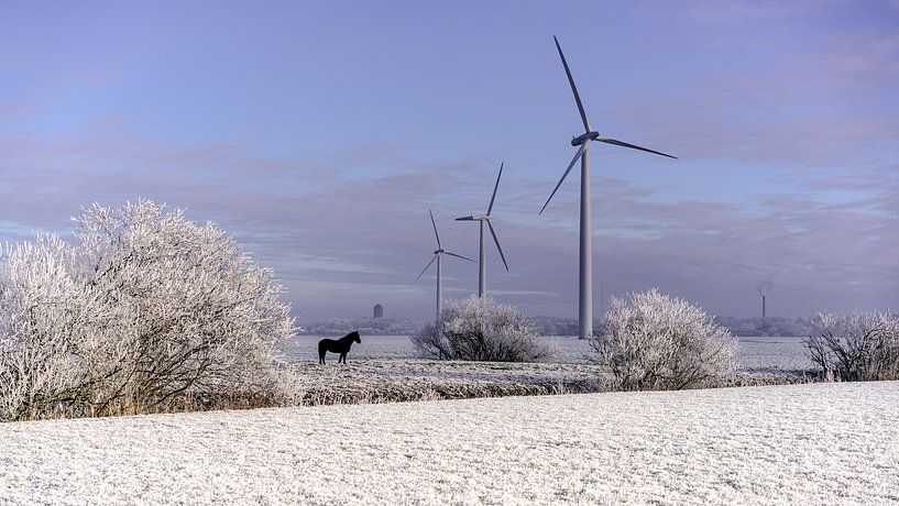 Éoliennes stationnaires par Maarten Drupsteen