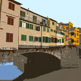 Ponte Vecchio, Florence, Italy by Jan Fritz