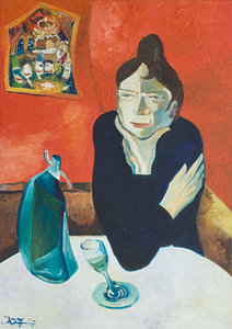 De Absinthdrinkster