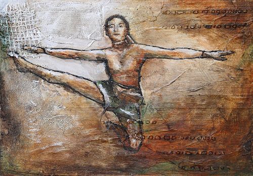 Intuitif. Dansers in de spotlights.