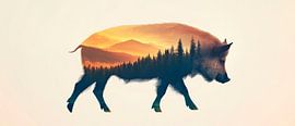 Forest and wilderness by Poster Art Shop