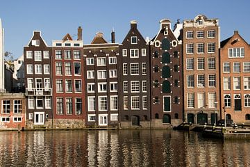 Historical buildings in Amsterdam sur Jan Kranendonk