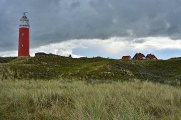 Eierland-Leuchtturm , Texel von Huub Westendorp