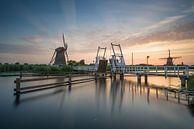 Zonsondergang in Kinderdijk par Raoul Baart Aperçu