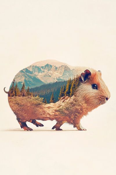 Little landscape lovers by Poster Art Shop