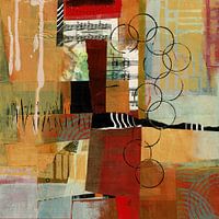 Ritmes - Abstracte collage