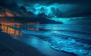 Nachts am Meer
