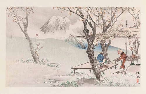 Takeuchi Seihō - Seihō jūni Fuji, Pl.03 (1894)