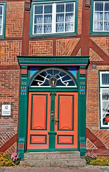 Historische Tür im Färberhaus in Lütjenburg